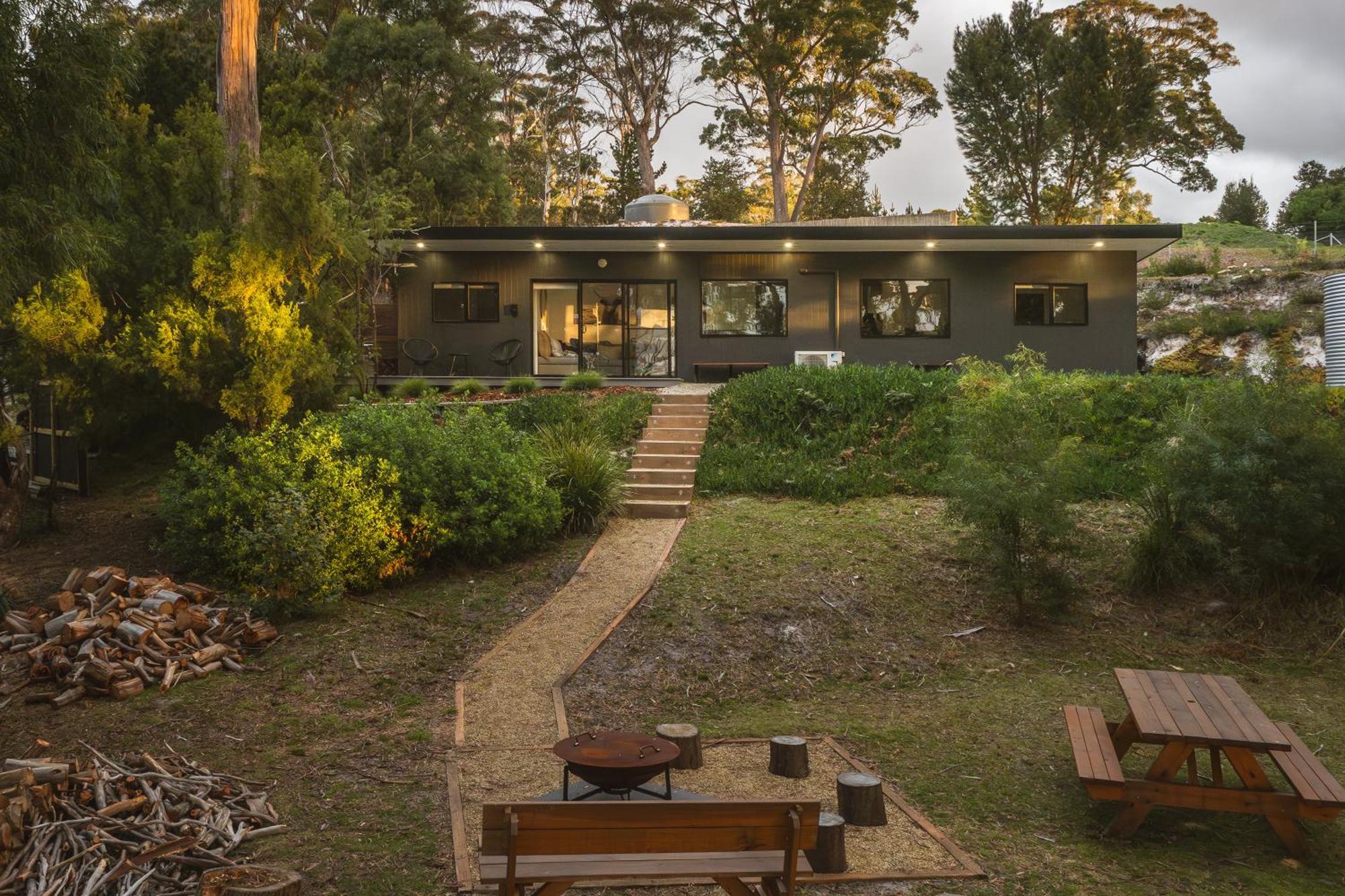 فيلا Blyth Retreat, Bruny Island Simpsons Bay المظهر الخارجي الصورة